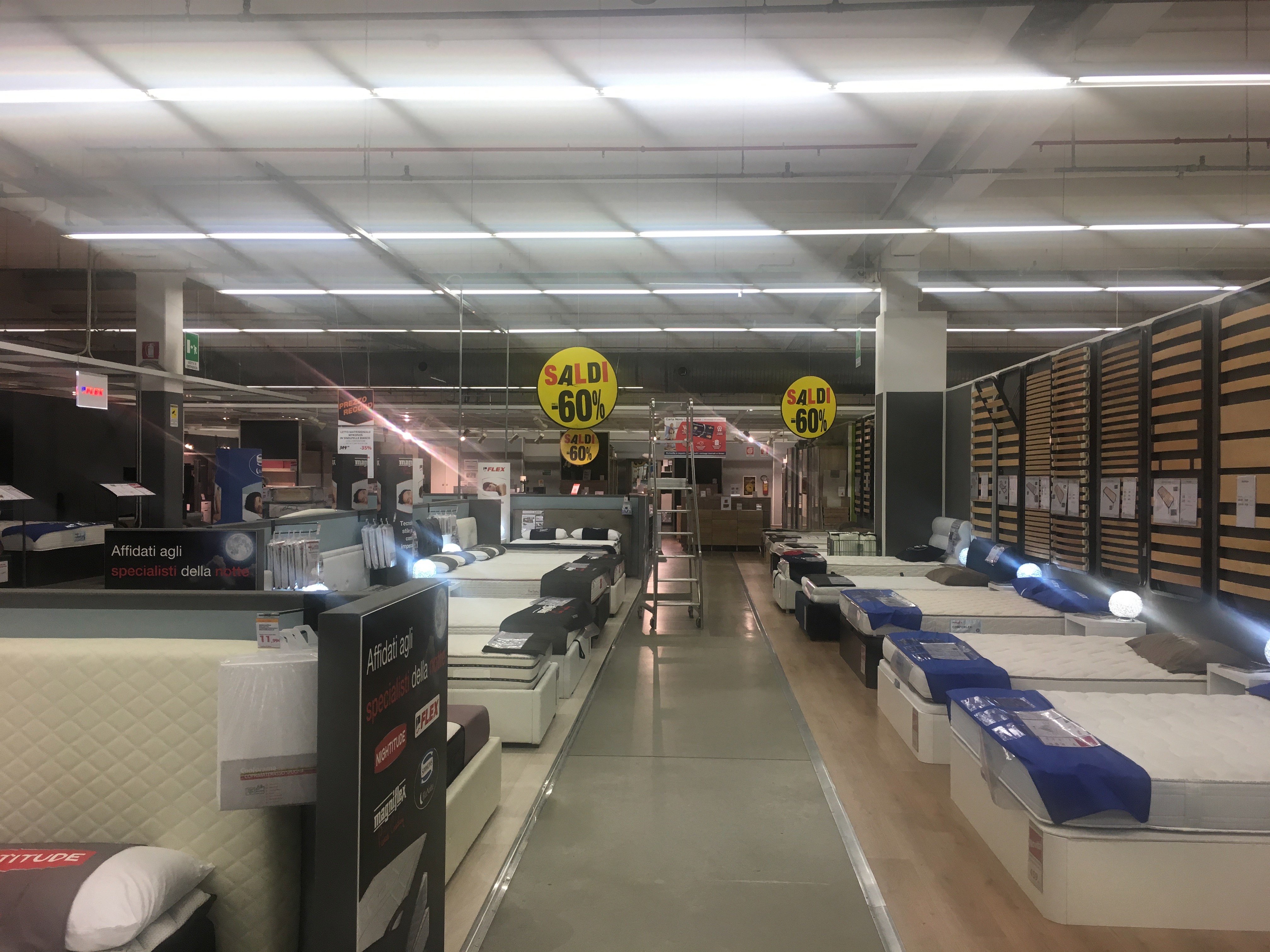 Fase di preparazione del reparto
